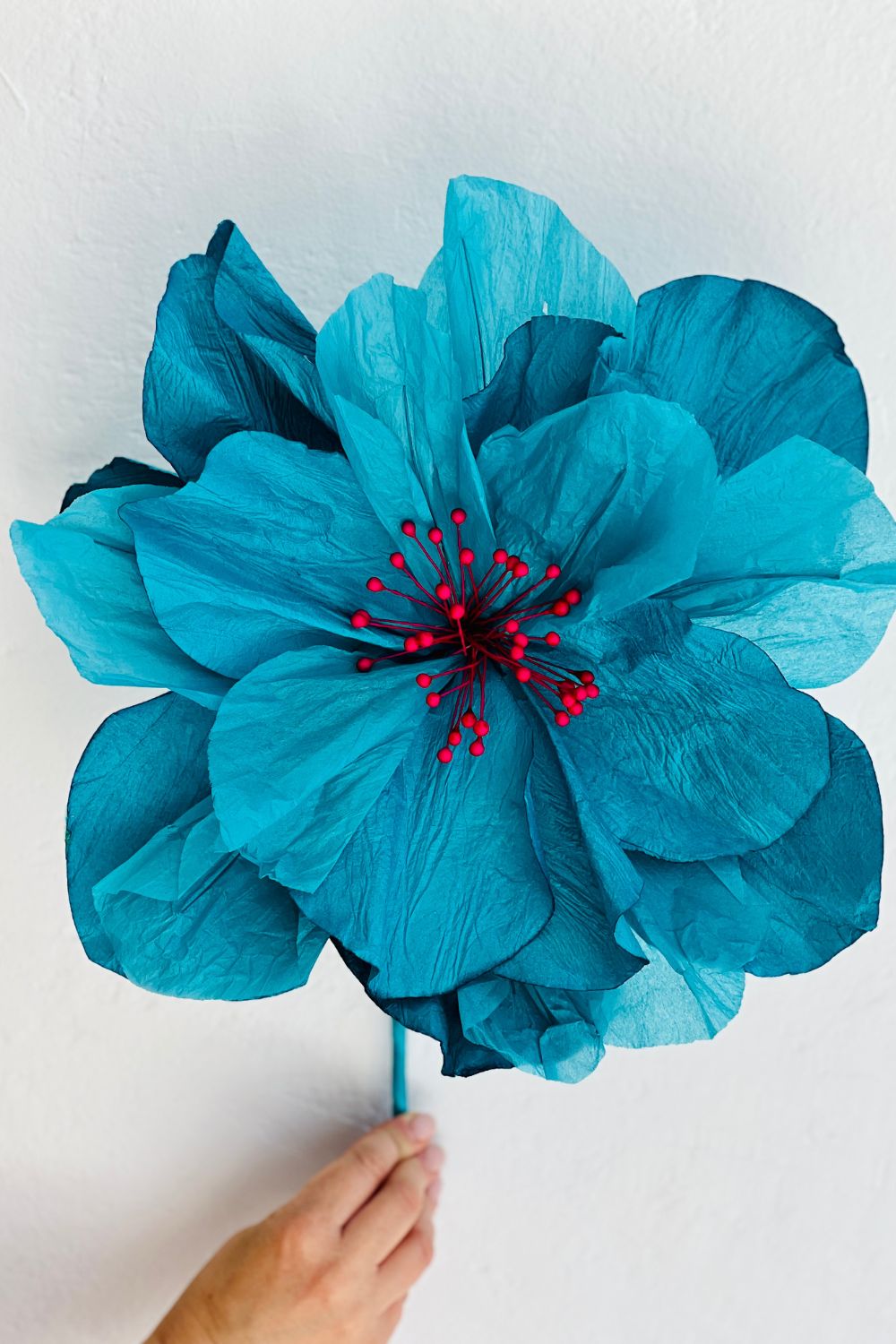 Sakura paper flower - Teal