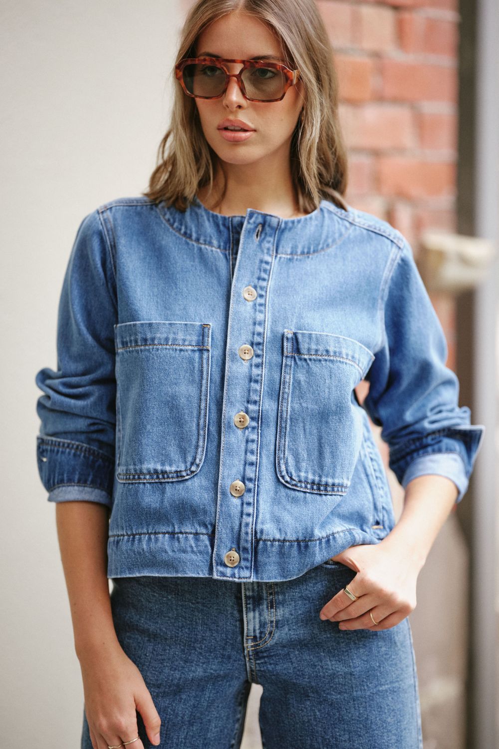 Denim Jacket - Fresh Indigo