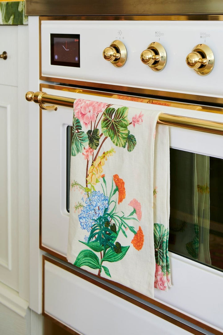 Bouquet Beauty  - Linen Tea Towel