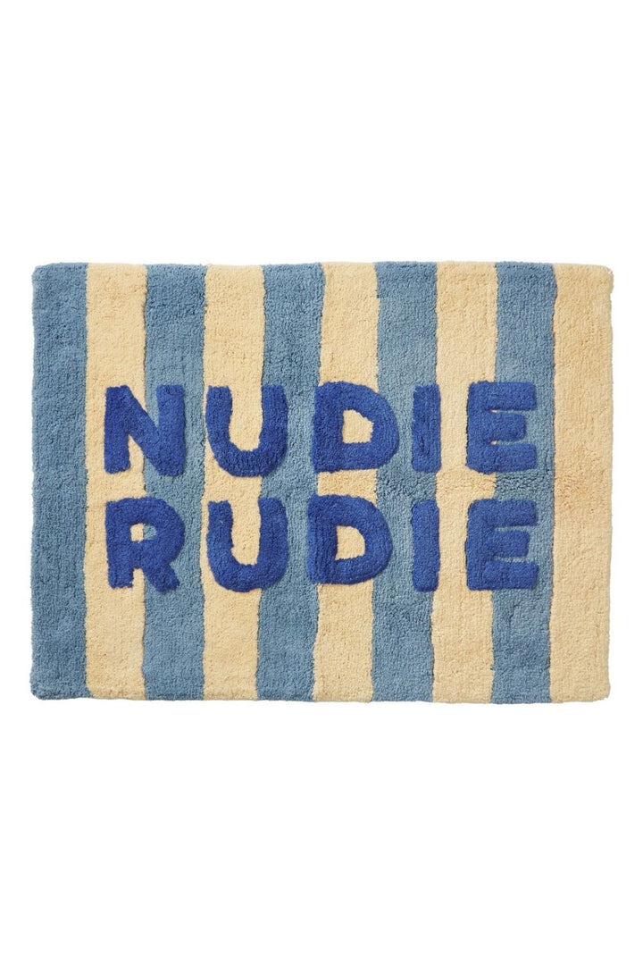 Ira Nudie Rudie Bath Mat - Blue Jean