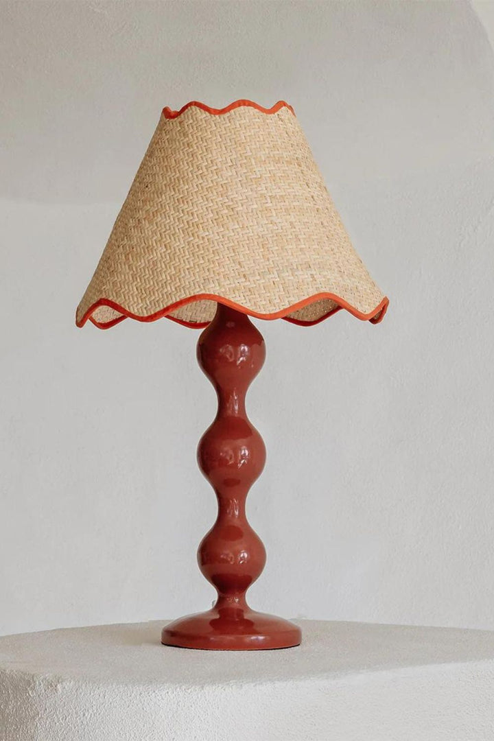 EVIE TABLE LAMP | CHERRY