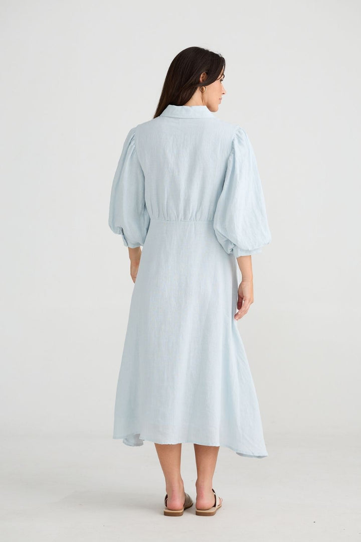 Affirmation Dress Sky Blue