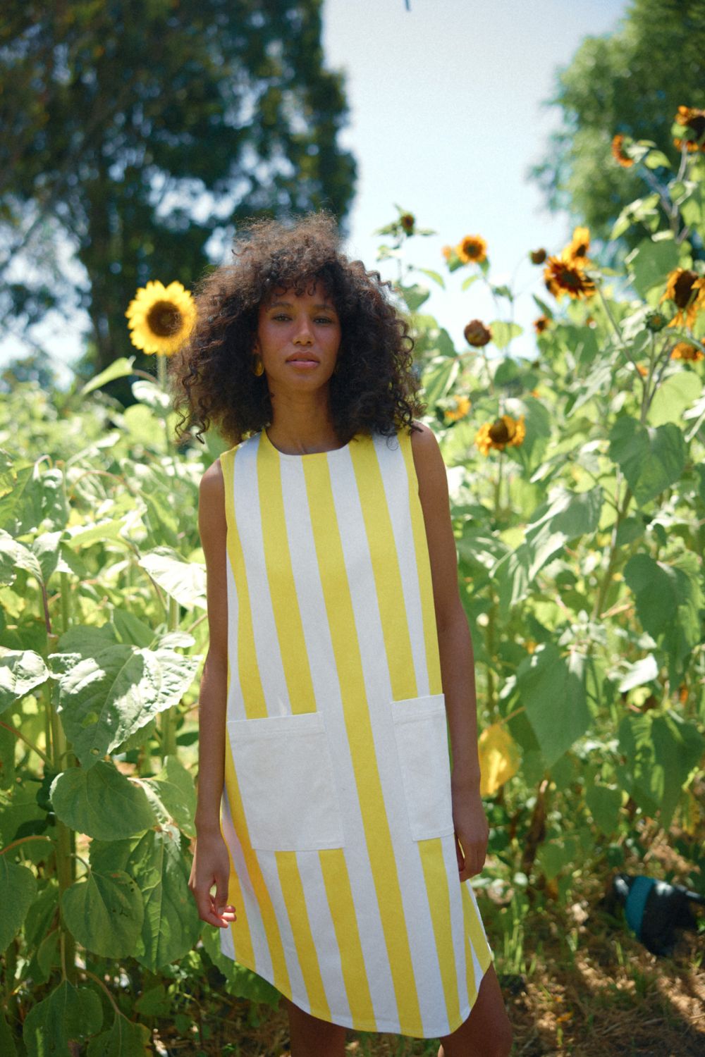 Central Markets Dress - Yellow