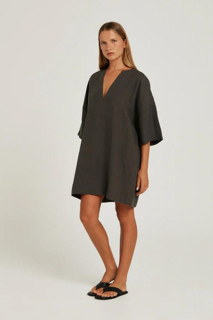 Summer Tunic - Charcoal