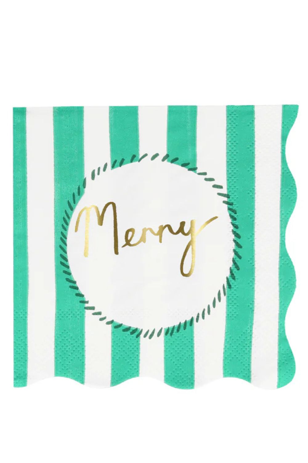 FESTIVE SMALL STRIPE NAPKINS