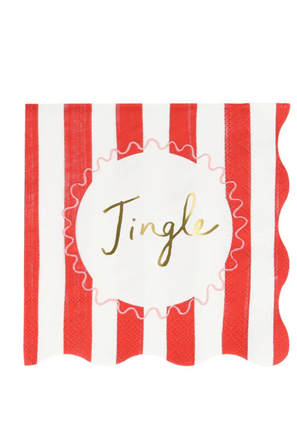 FESTIVE SMALL STRIPE NAPKINS