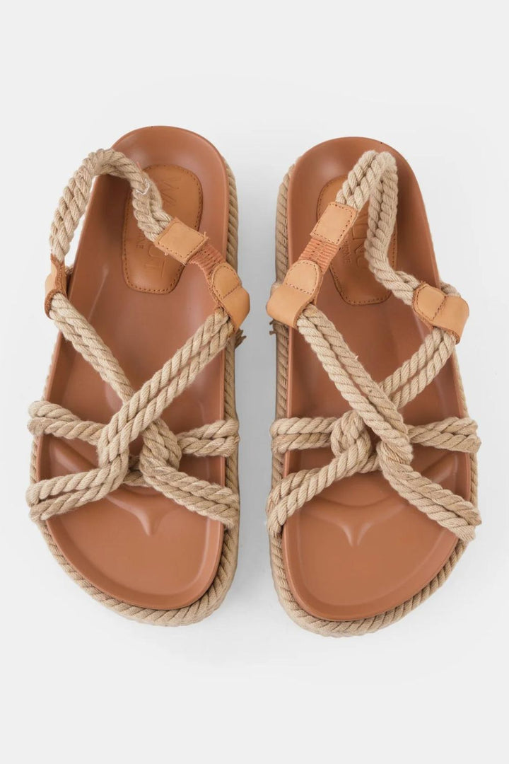 Queenie Sandal - Natural