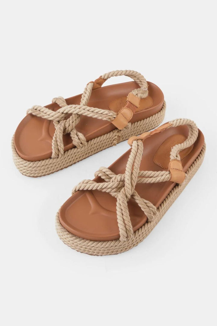 Queenie Sandal - Natural