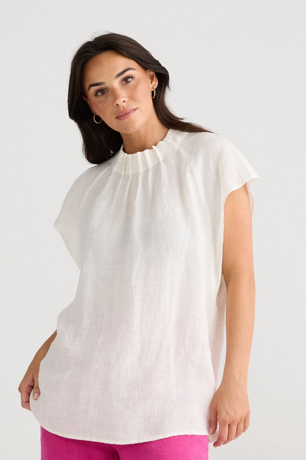 Elsie Top White