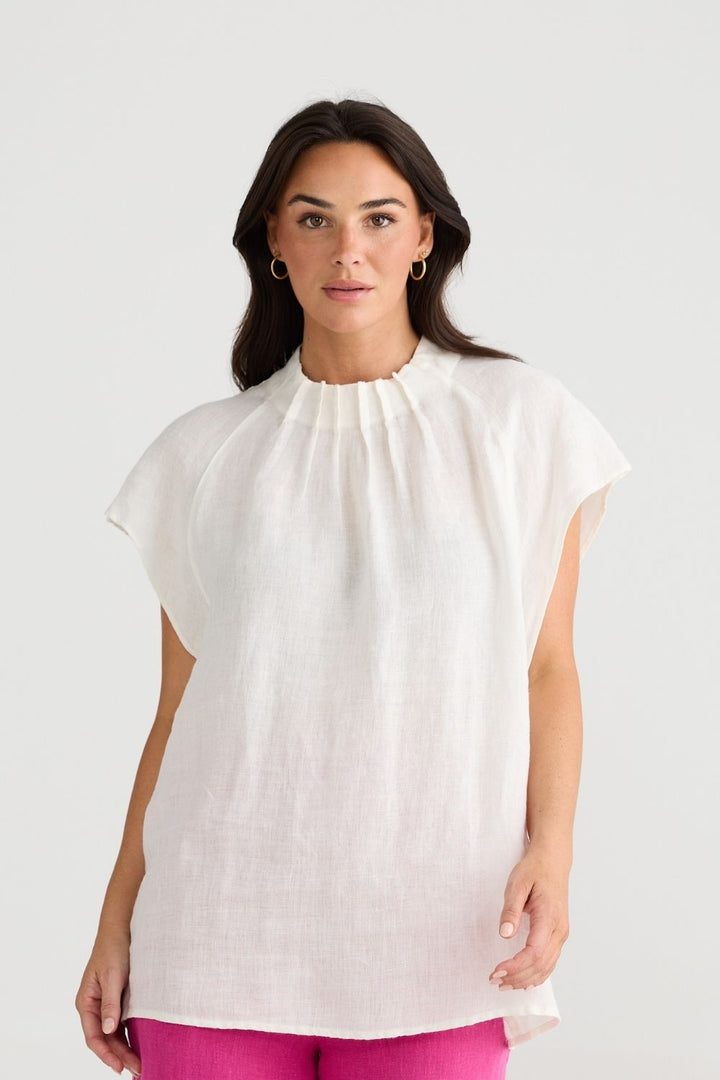 Elsie Top White