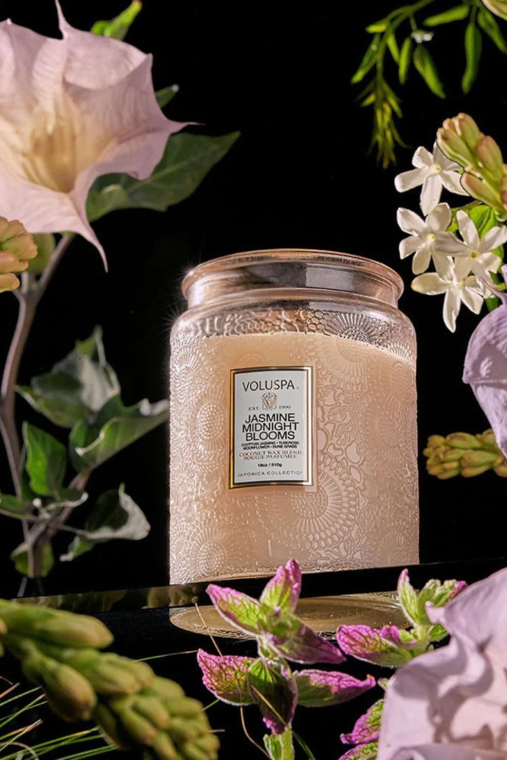 VOLUSPA jasmine midnight blooms 100HR candle