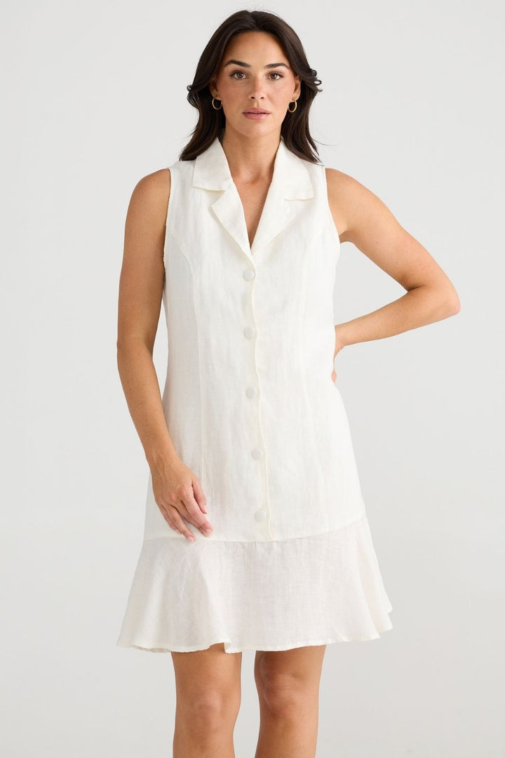 Katie Dress White