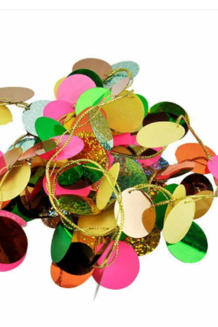 Round Circle Garland - Summer