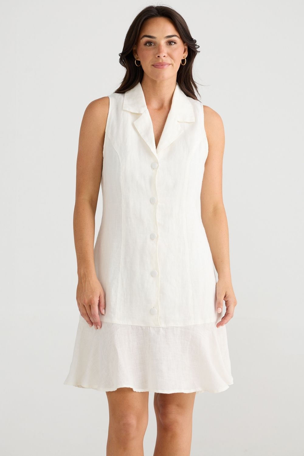 Katie Dress White