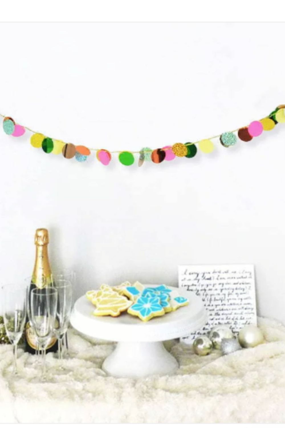 Round Circle Garland - Summer