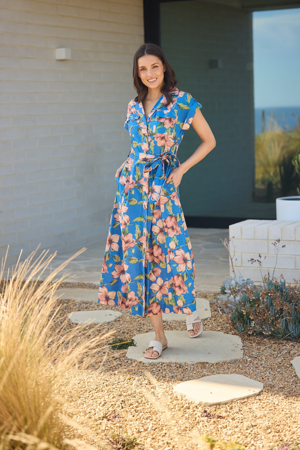 Portia Dress - Amalfi Floral