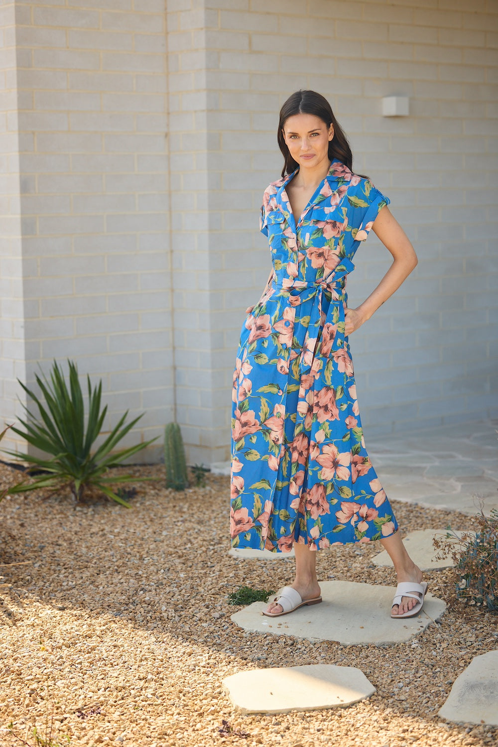 Portia Dress - Amalfi Floral