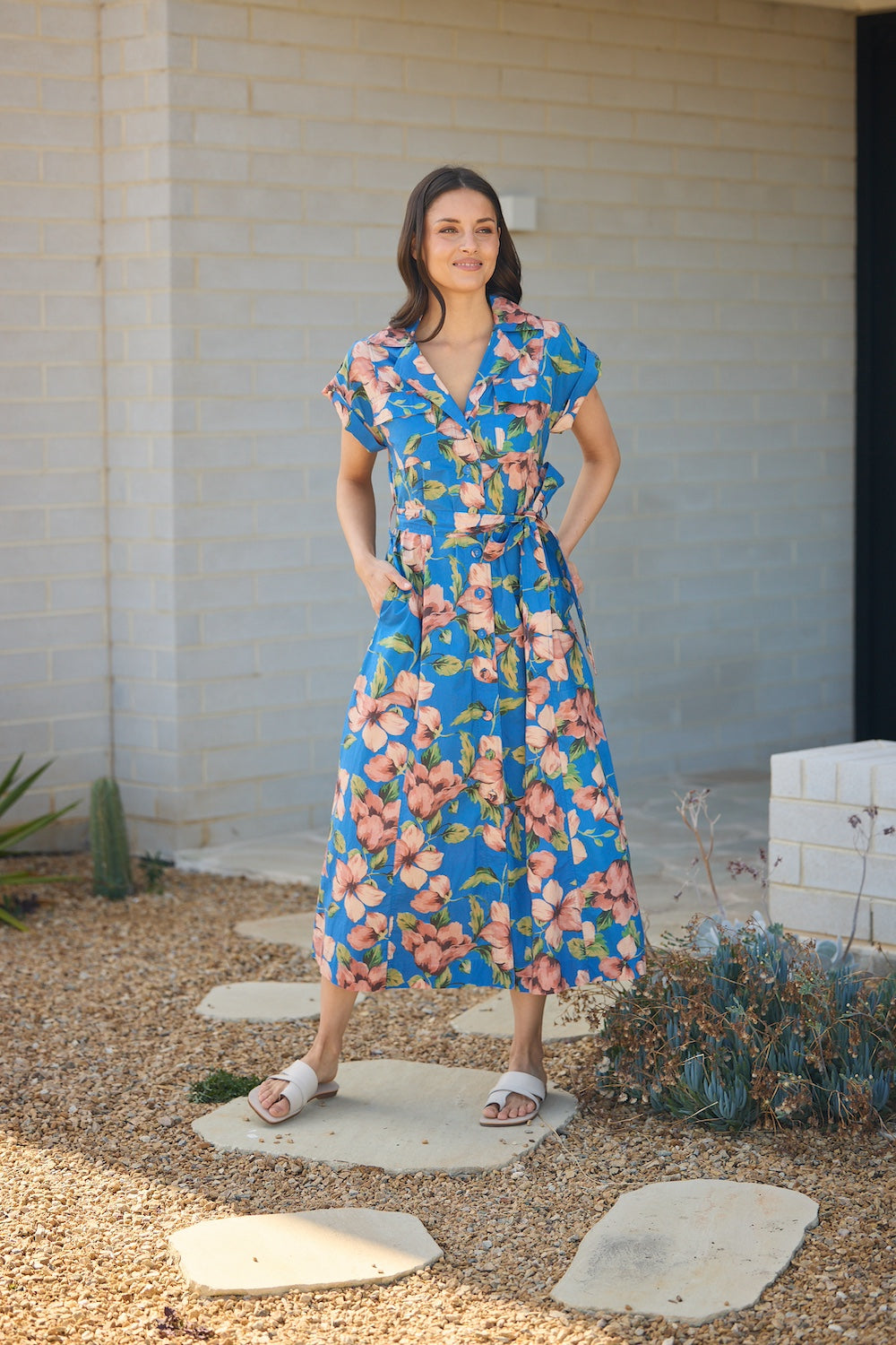 Portia Dress - Amalfi Floral