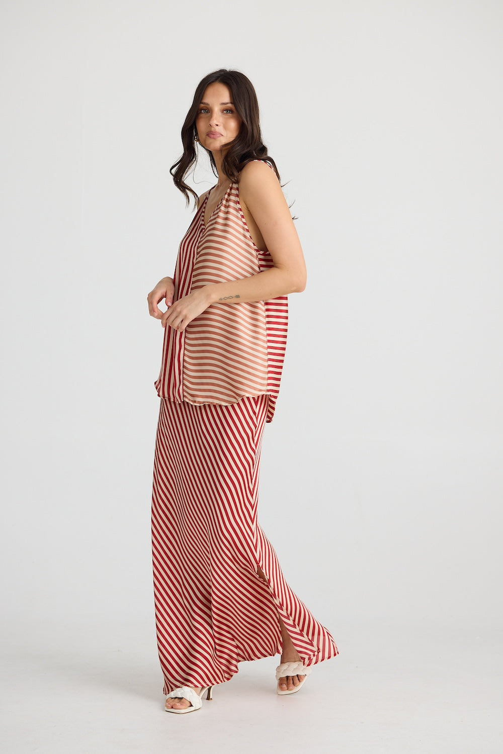 Aria Top - Allsorts Stripe