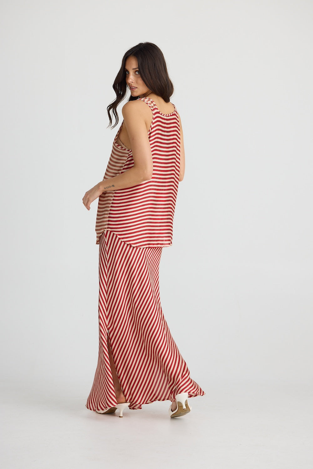 Aria Top - Allsorts Stripe