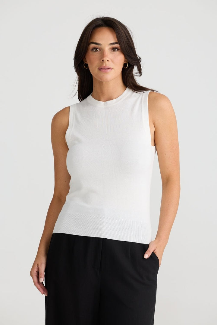 Dover Top -White