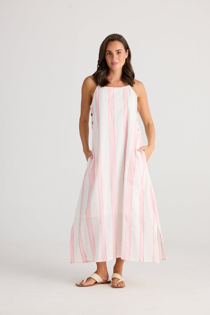 Cliffside Maxi Dress - Candy Stripe