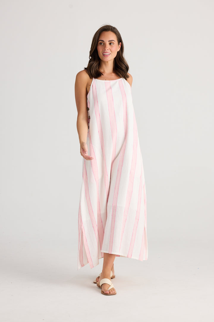 Cliffside Maxi Dress - Candy Stripe