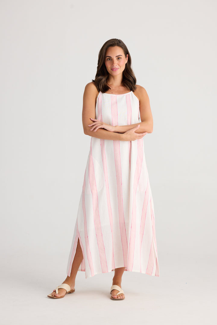 Cliffside Maxi Dress - Candy Stripe