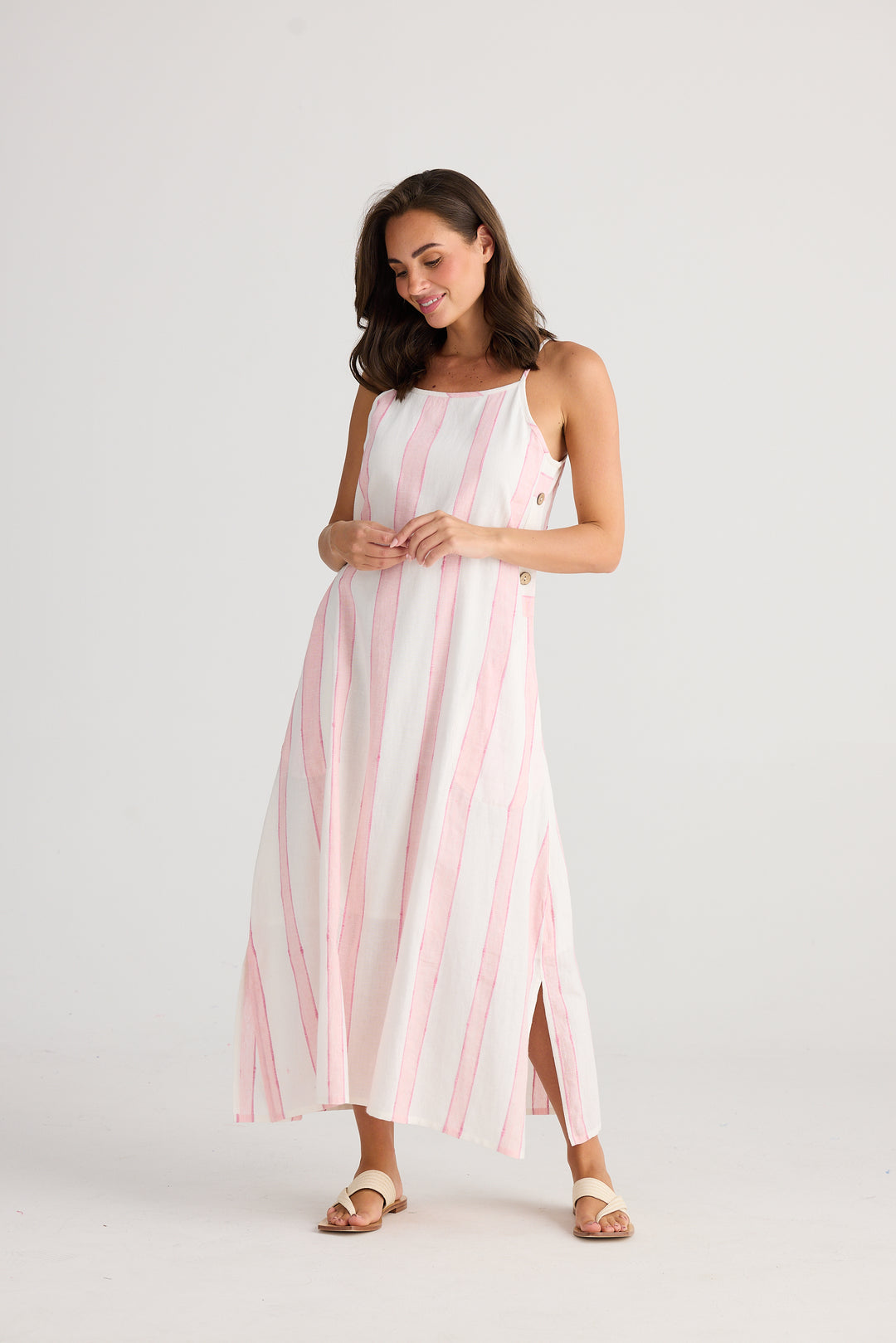 Cliffside Maxi Dress - Candy Stripe