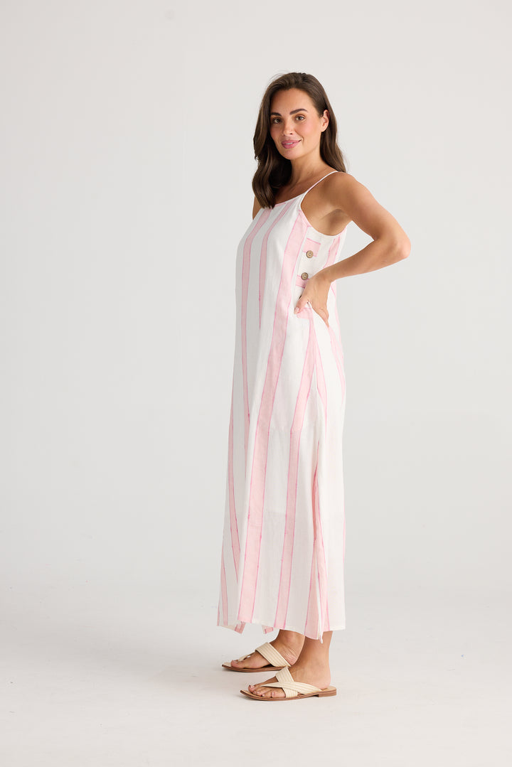 Cliffside Maxi Dress - Candy Stripe