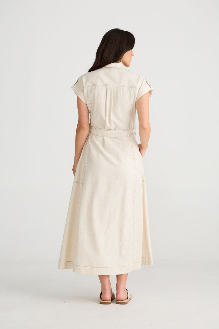 Portia Dress - Natural