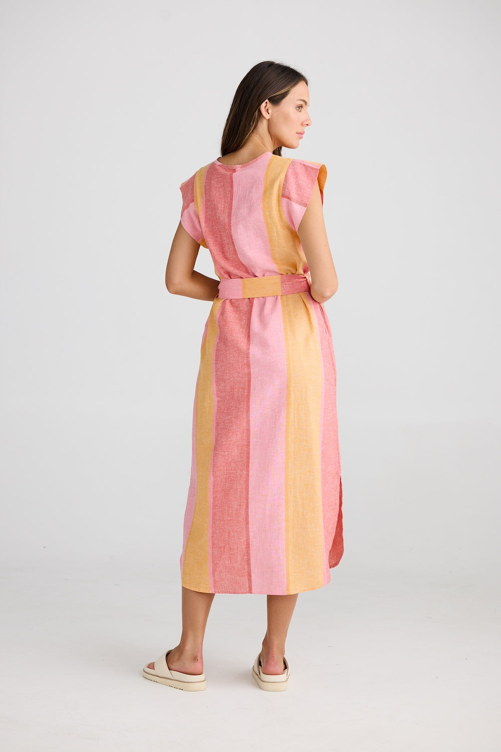 Sebou Dress - Lisbon Stripe