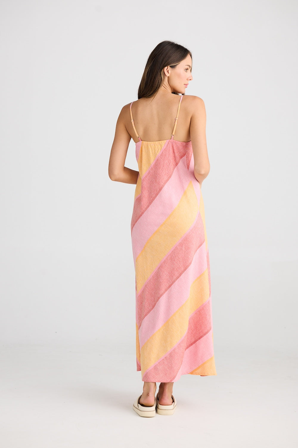 Claro Maxi Dress - Lisbon Stripe