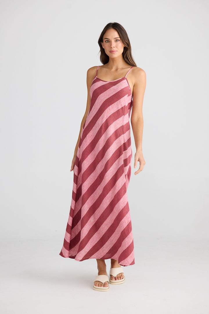 Claro Maxi Dress - Porto Stripe