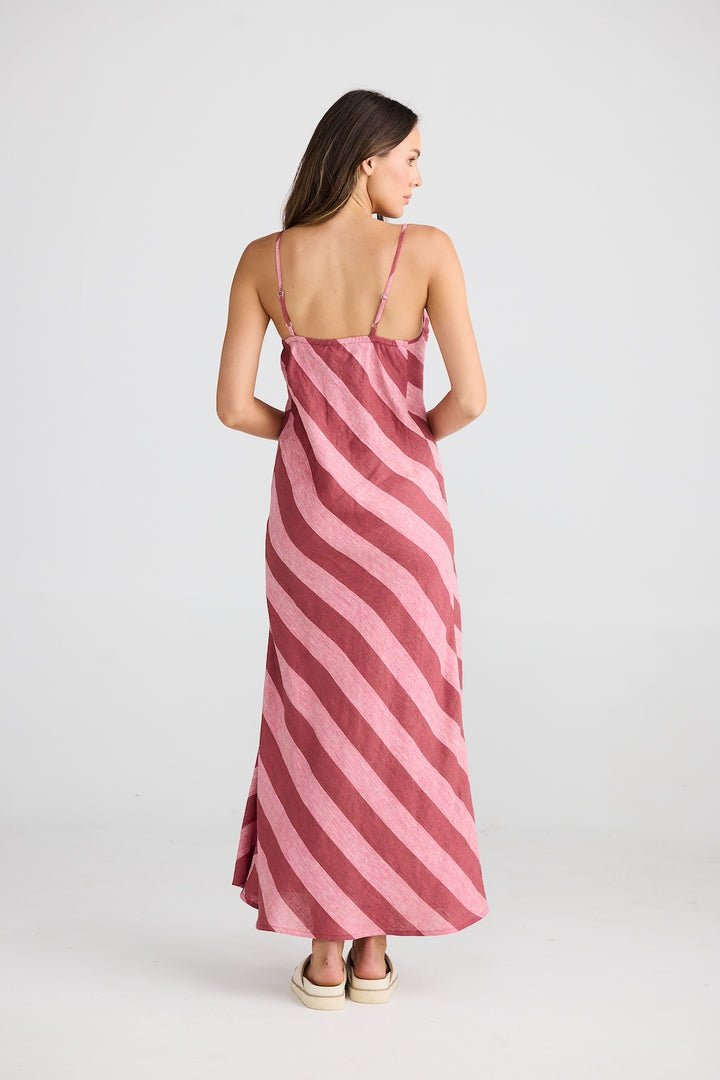 Claro Maxi Dress - Porto Stripe