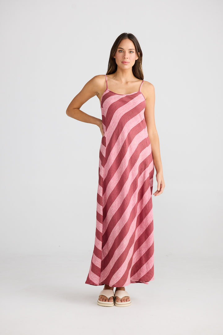 Claro Maxi Dress - Porto Stripe