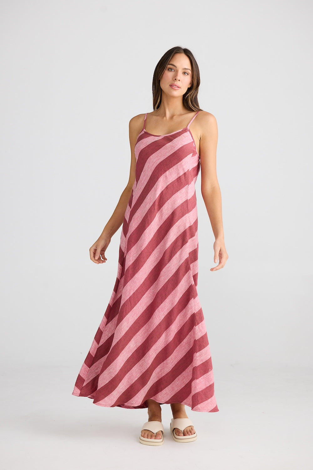 Claro Maxi Dress - Porto Stripe