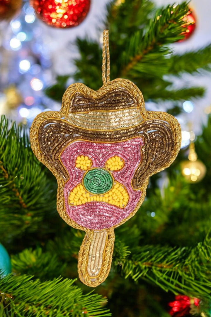 Bubbl'i Bill Ice Cream Sequin Tree Decoration