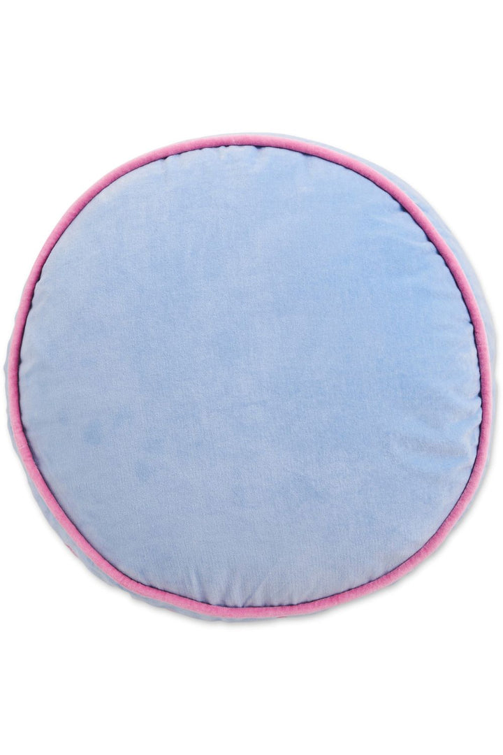 Bay Blue Velvet Pea Cushion One Size