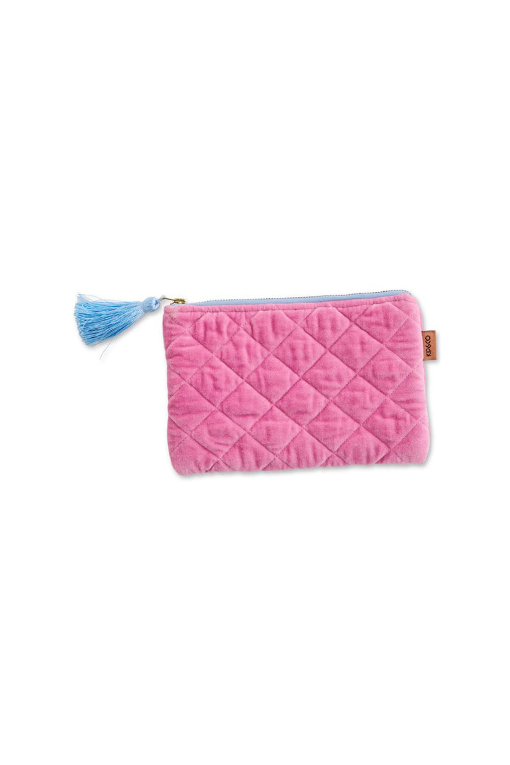 Candy Crush Velvet Cosmetics Purse One Size