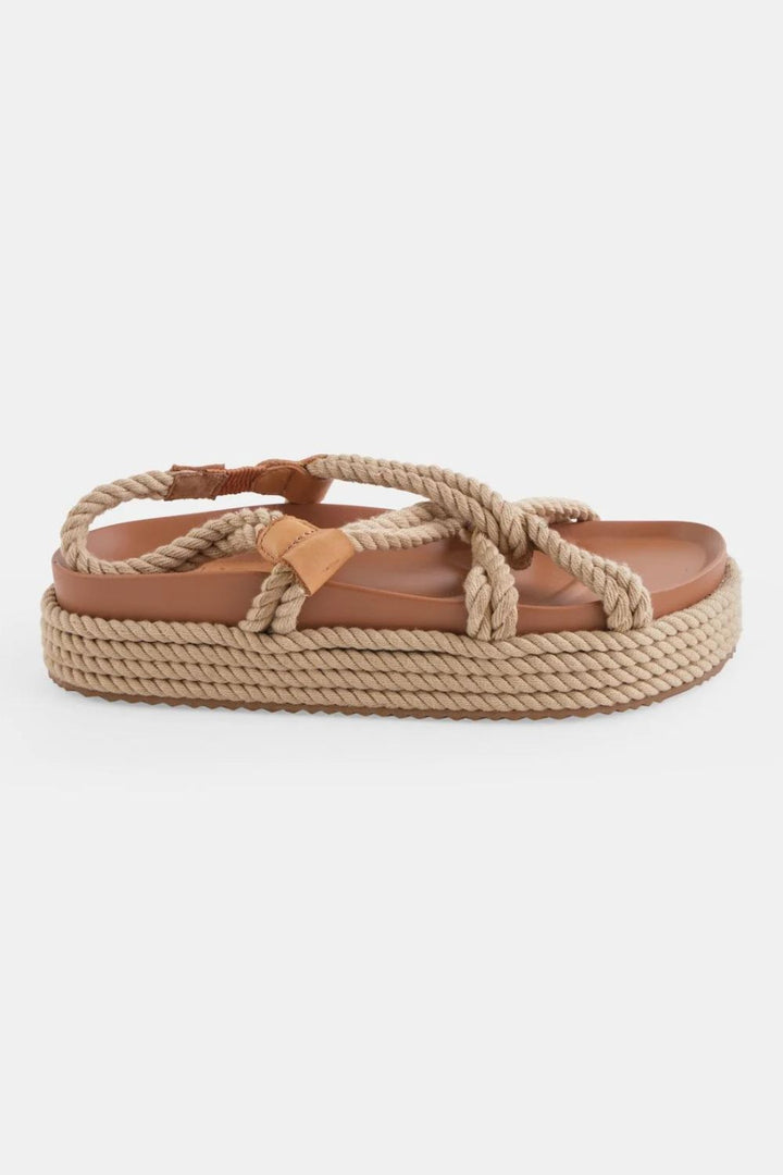 Queenie Sandal - Natural