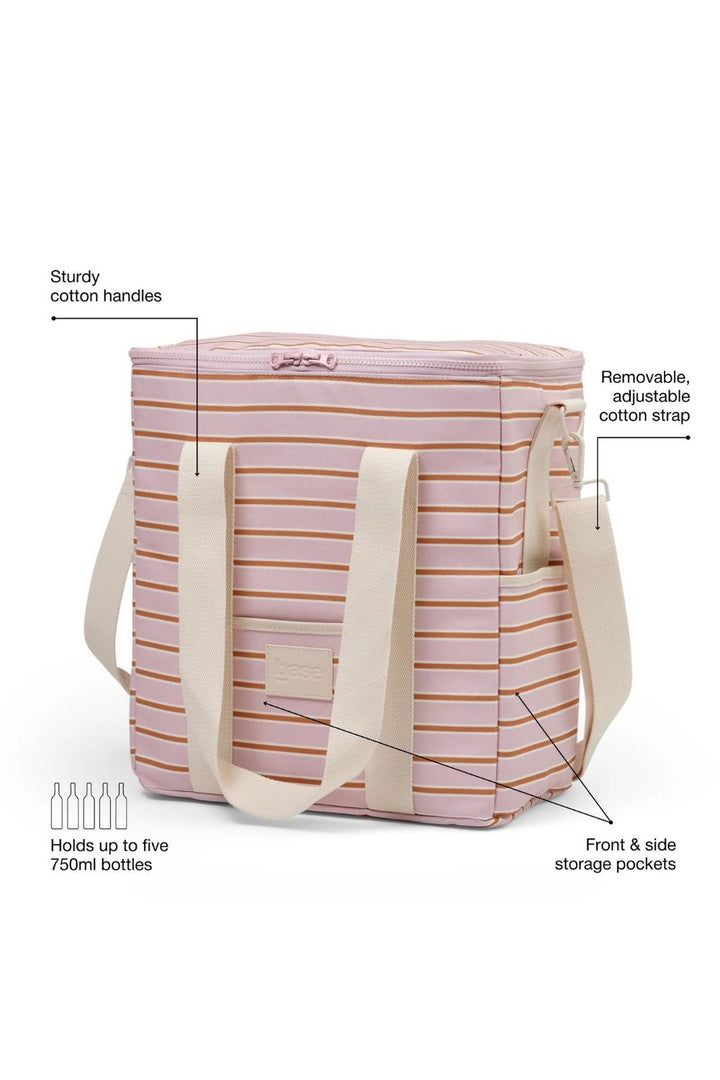 COOL BASE - SOFT PINK RUST STRIPE