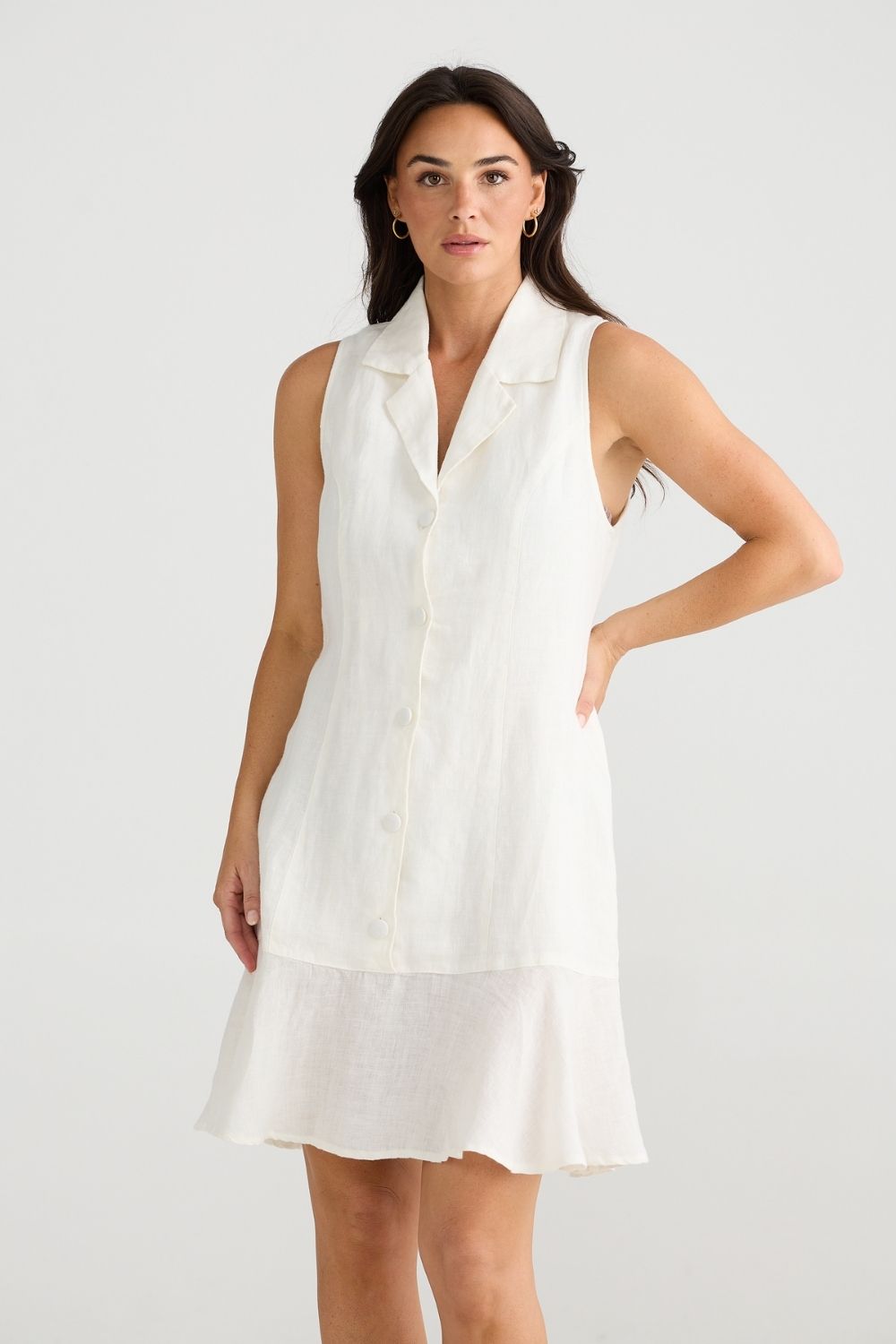 Katie Dress White