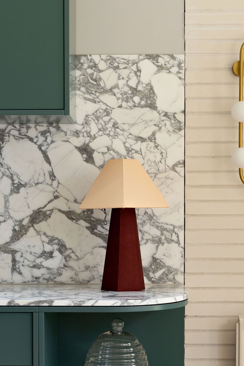 BLAKE TABLE LAMP - TOFFEE