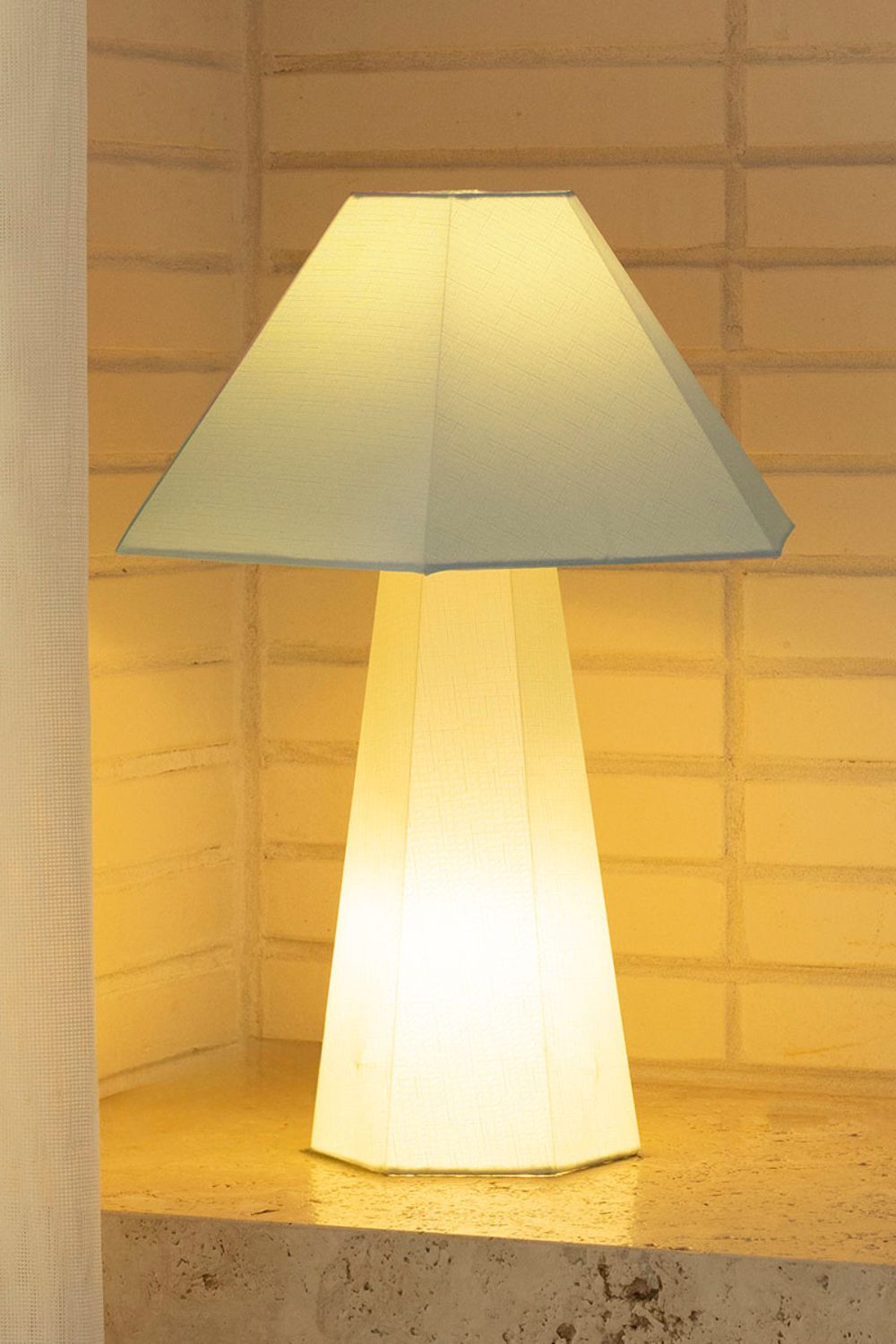 BLAKE TABLE LAMP - GLACIAL MINT