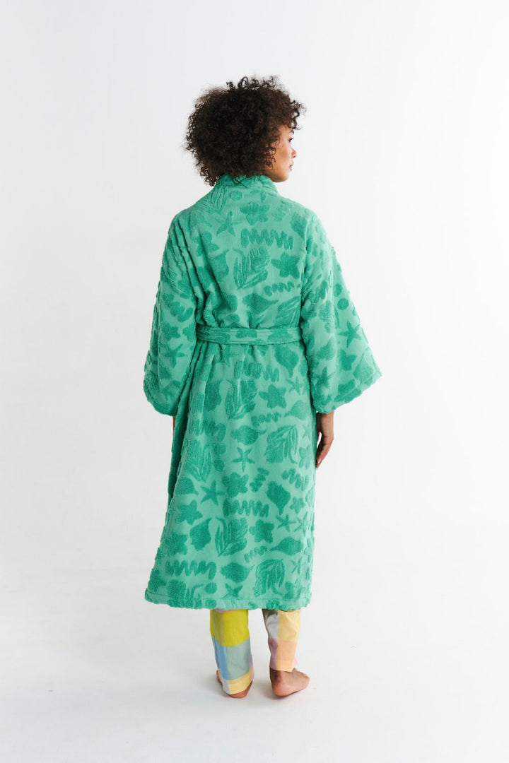 Jade Rock Pool Terry Bath Robe