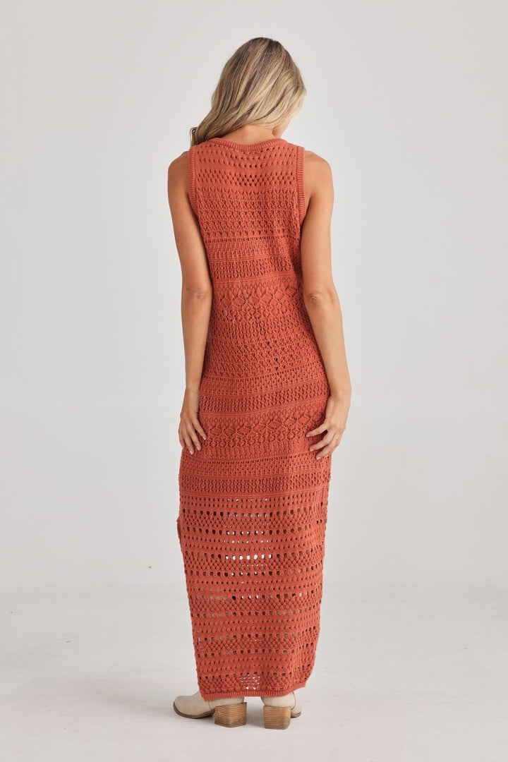 La Sol Dress - Clay