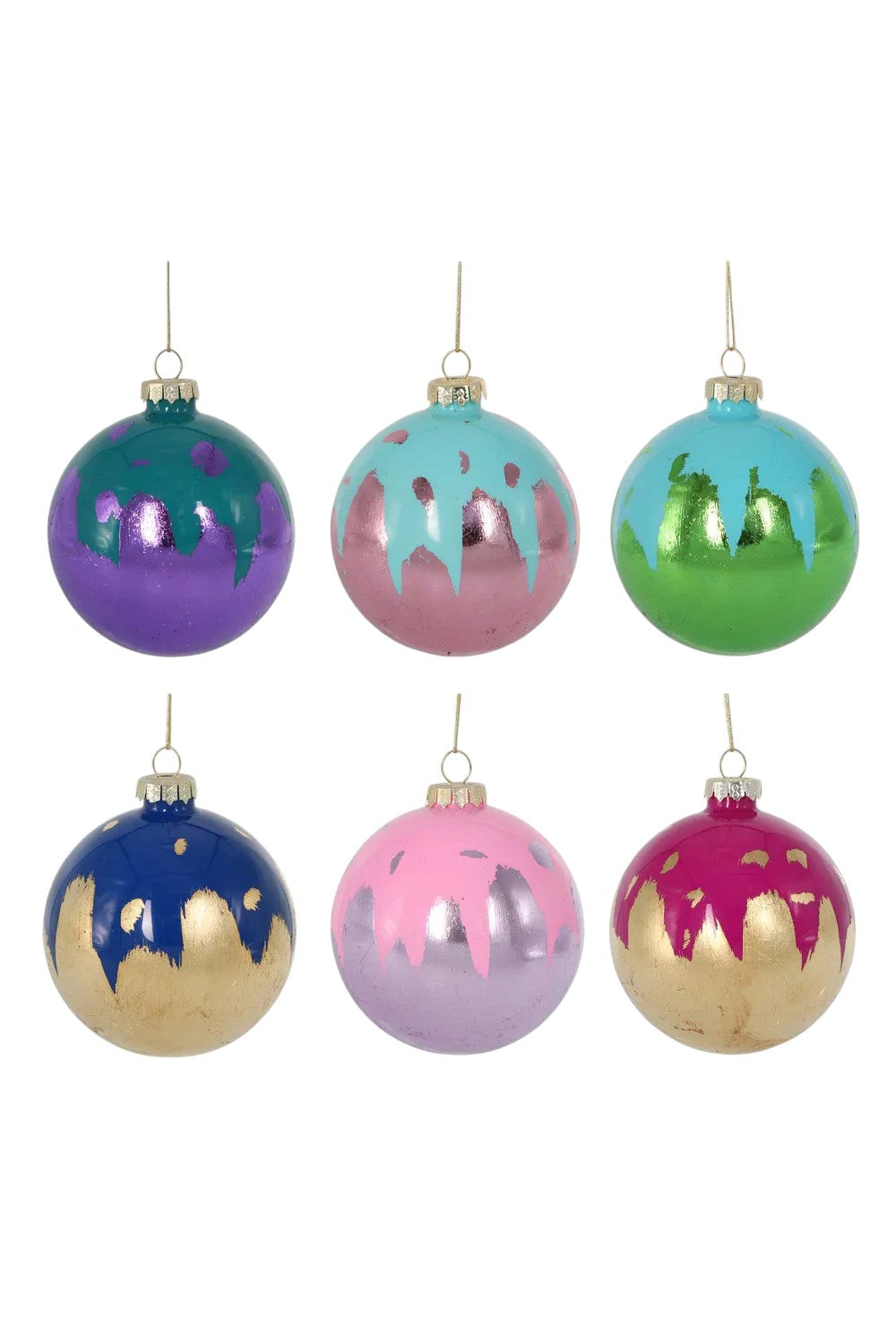 Madine Boxed Set of 6 Baubles