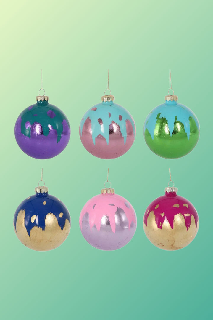 Madine Boxed Set of 6 Baubles