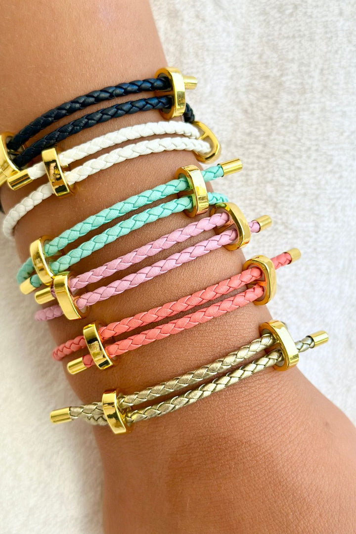 NAVY ROPE BRACELET